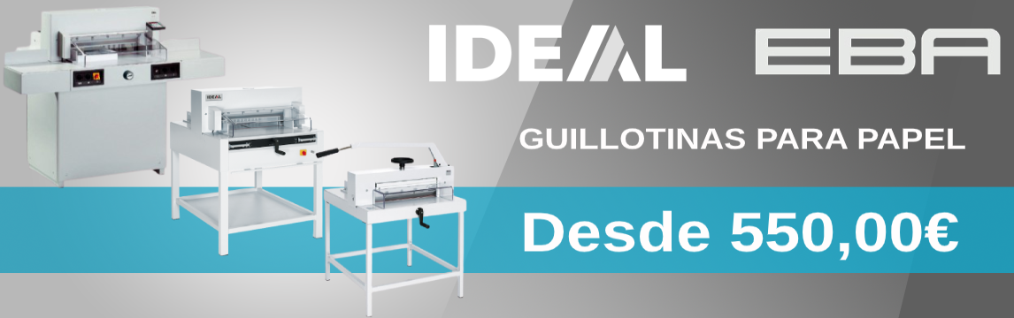 Guillotinas de Papel IDEAL 